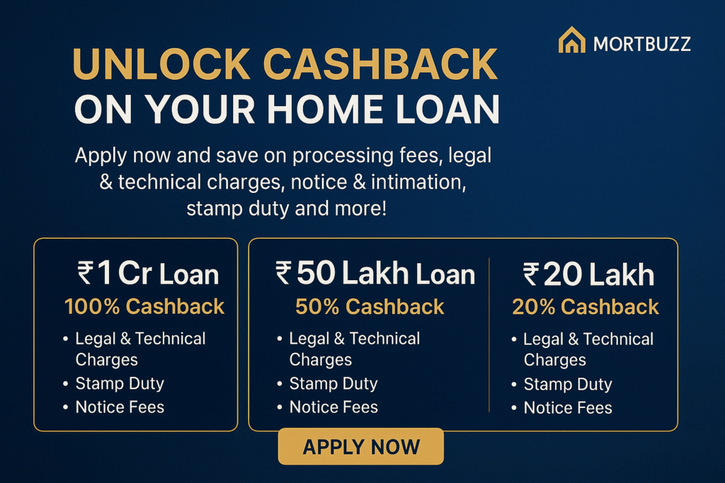 Special Home Loan Cashback Offer